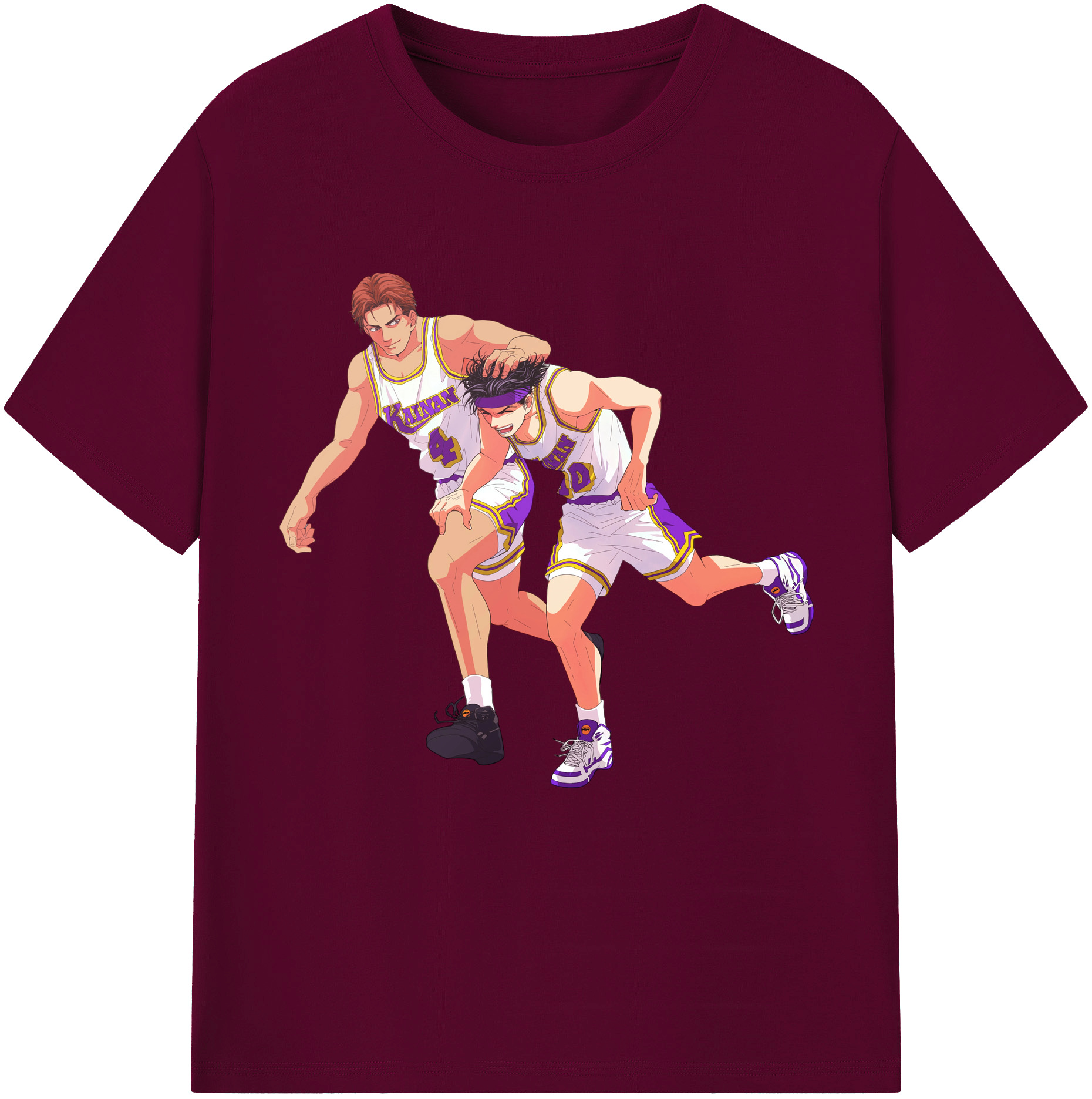 （画像用） SLAM DUNK／スラムダンク レディースカジュアルプリントTシャツ（綿100％）